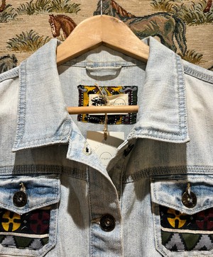 Upcycled Denim Waistcoat from MPIRA