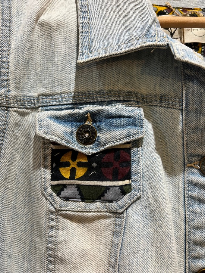 Upcycled Denim Waistcoat from MPIRA