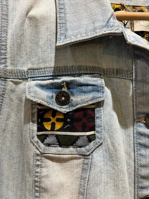 Upcycled Denim Waistcoat from MPIRA