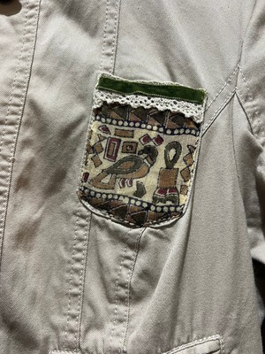 Upcycled Utility Jacket from MPIRA