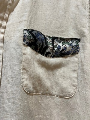 Upcycled Linen Shirt from MPIRA