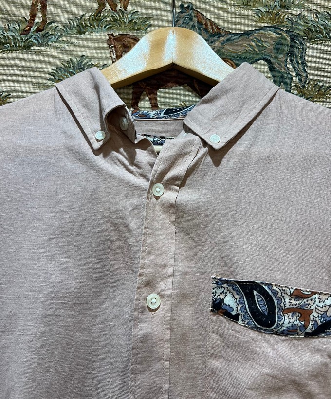 Upcycled Linen Shirt from MPIRA