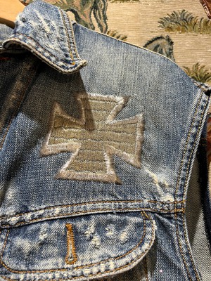 Upcycled Denim Waistcoat from MPIRA