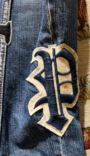 Upcycled Denim Waistcoat from MPIRA