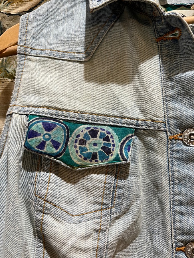 Upcycled Denim Waistcoat from MPIRA