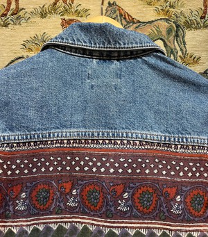 Upcycled Denim Jacket from MPIRA