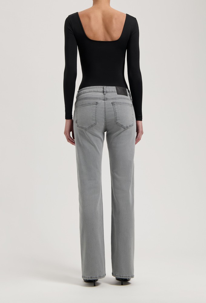 Carry Mid Straight - Light Grey from Mud Jeans