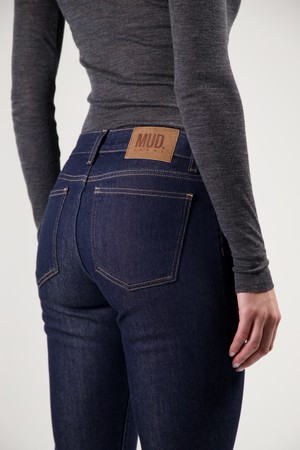 Logan High Slim - Rinse from Mud Jeans