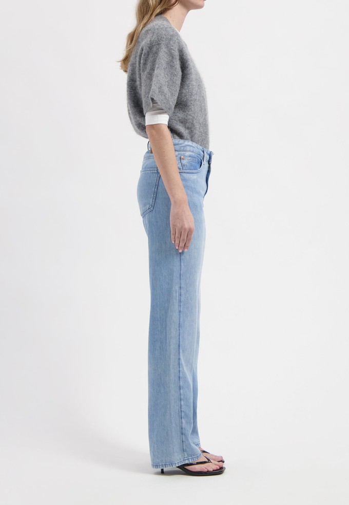 Jamie Mid Loose Flow - Stone Vintage from Mud Jeans