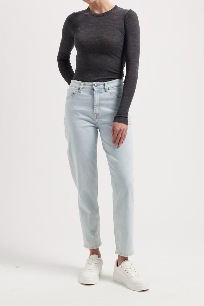 Mams High Tapered - Light Stone from Mud Jeans