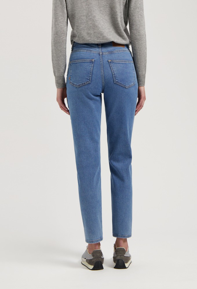 Mams High Tapered - Stone Vintage from Mud Jeans