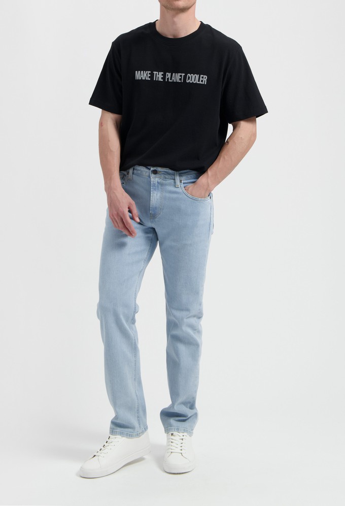 Bryce Mid Straight - Light Stone from Mud Jeans