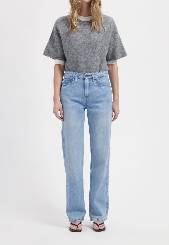 Jamie Mid Loose Flow - Stone Vintage from Mud Jeans