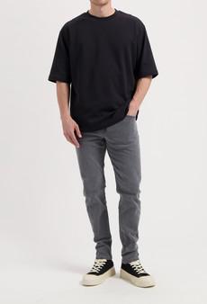 Rick Mid Slim - Light Grey via Mud Jeans