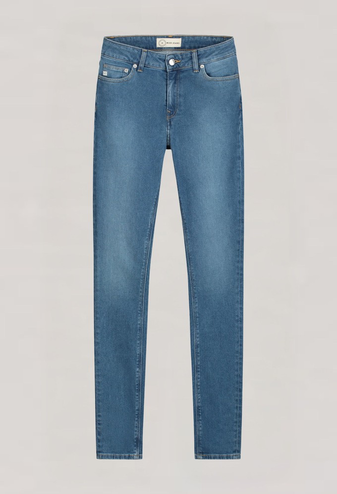 Skinny Hazen - Pure Blue from Mud Jeans