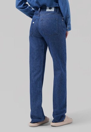 Loose Jamie Flow  -  Stone Indigo from Mud Jeans