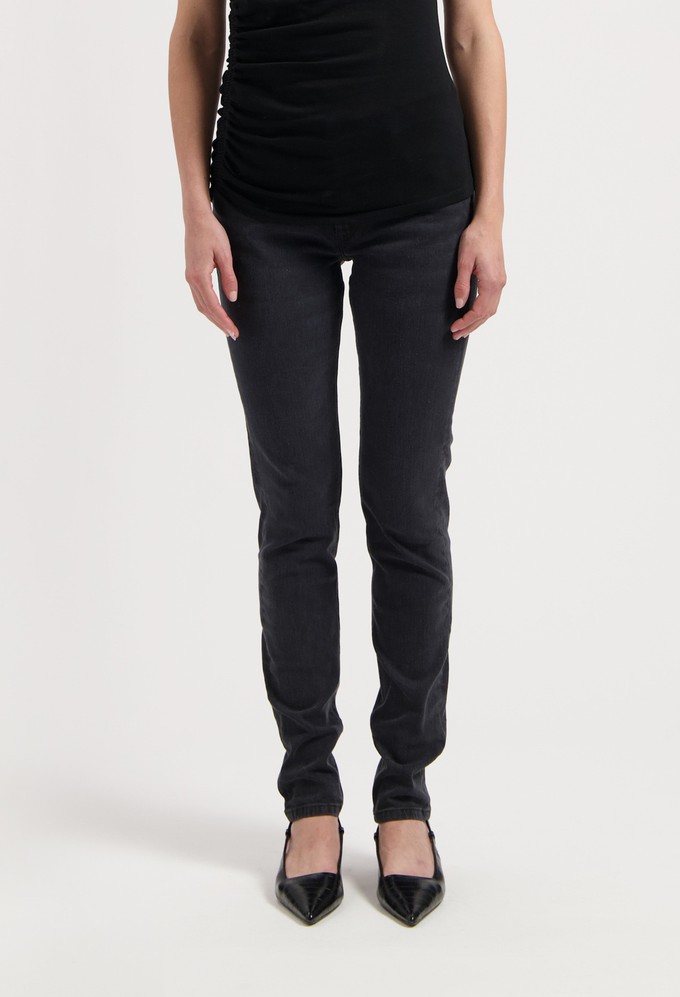 Skyler Mid Skinny - Authentic Black from Mud Jeans