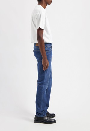 Bryce Mid Straight - Authentic Indigo from Mud Jeans