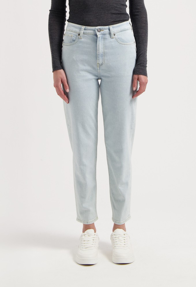 Mams High Tapered - Light Stone from Mud Jeans