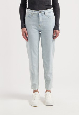 Mams High Tapered - Light Stone from Mud Jeans
