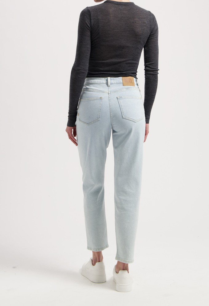 Mams High Tapered - Light Stone from Mud Jeans