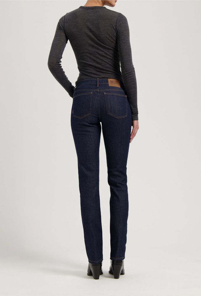 Logan High Slim - Rinse from Mud Jeans