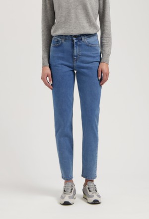 Mams High Tapered - Stone Vintage from Mud Jeans