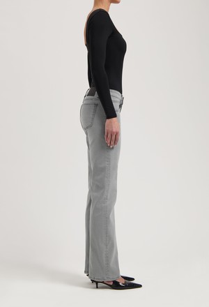 Carry Mid Straight - Light Grey from Mud Jeans
