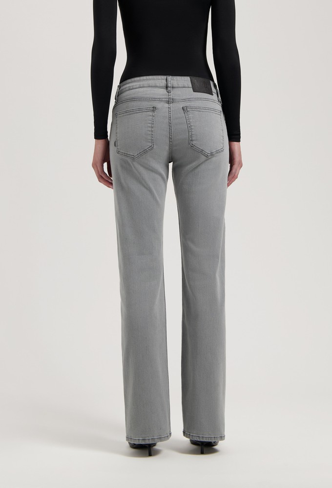 Carry Mid Straight - Light Grey from Mud Jeans