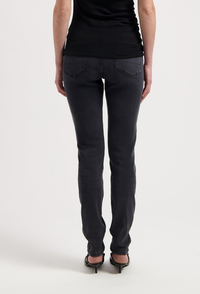 Skyler Mid Skinny - Authentic Black from Mud Jeans