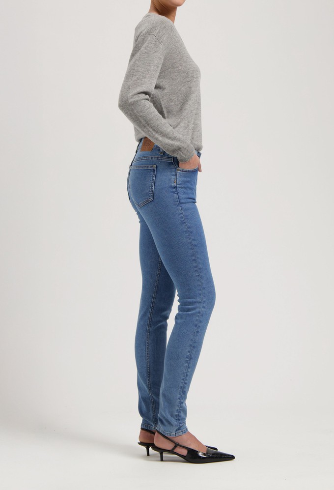 Skyler Mid Skinny - Stone Vintage from Mud Jeans