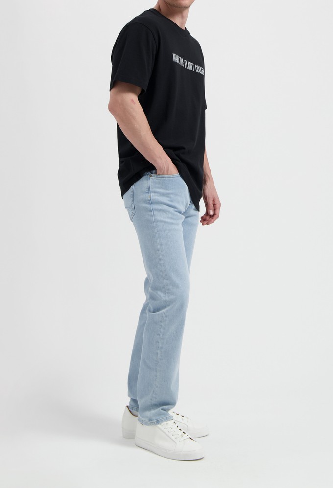 Bryce Mid Straight - Light Stone from Mud Jeans