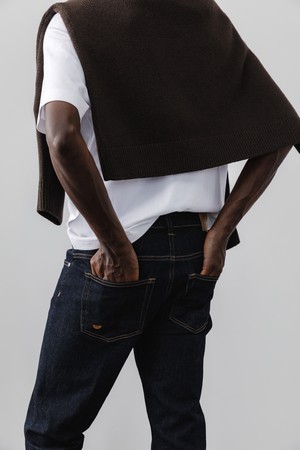 Bryce Mid Straight - Strong Blue from Mud Jeans