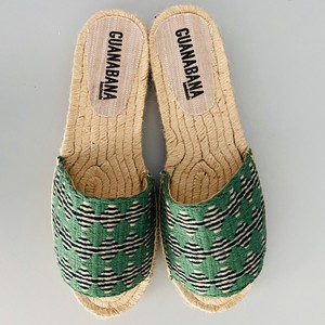 WOVEN SLIP ON aqua from Mymarini