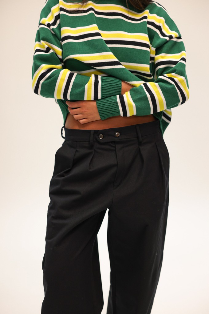 Black chino pants from NWHR