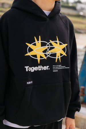 Hoodie Star black from NWHR