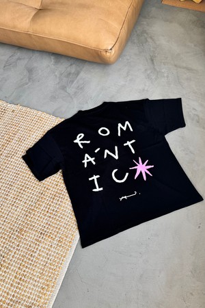 Romantic T-shirt black from NWHR