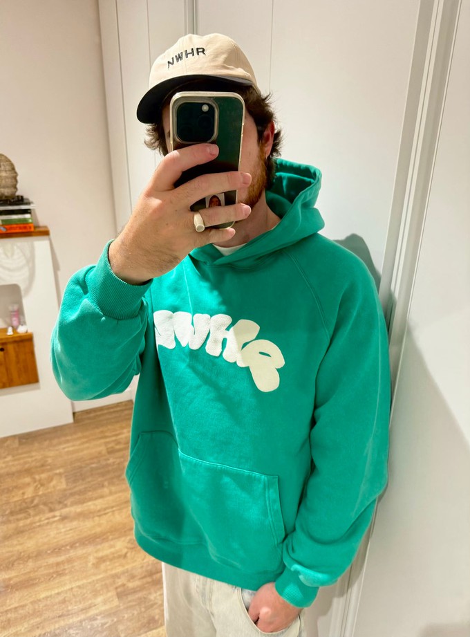 Hoodie Bubble Green from NWHR