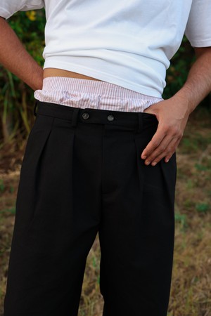 Black chino pants from NWHR