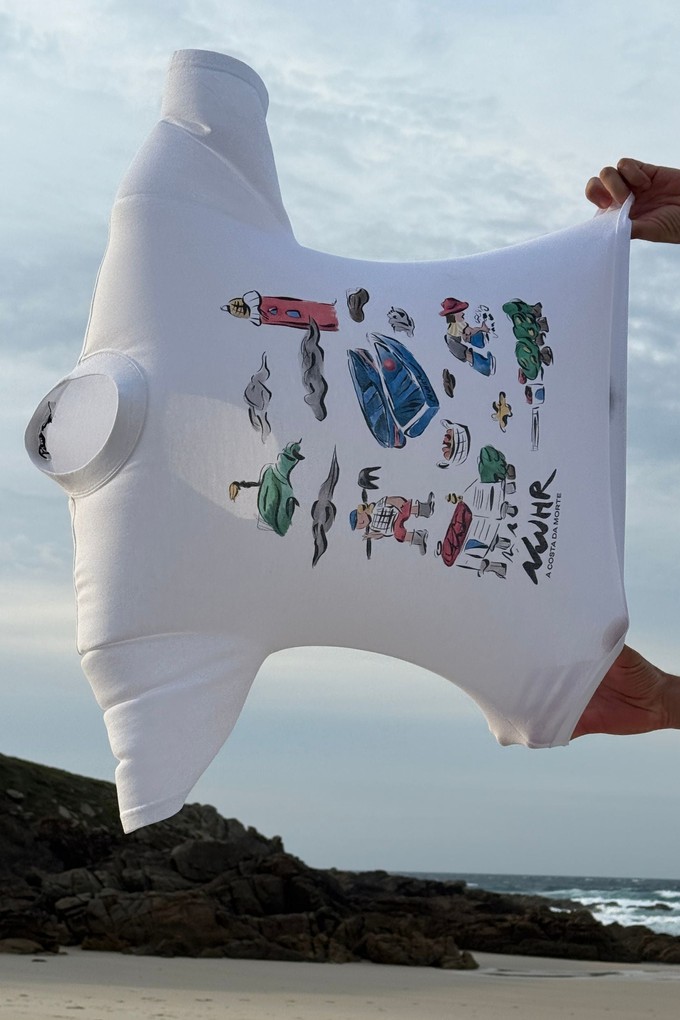 Costa da Morte white T-shirt from NWHR