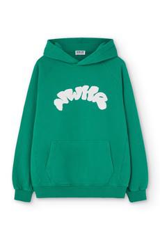 Hoodie Bubble Green via NWHR