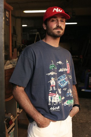 Costa da Morte black T-shirt from NWHR