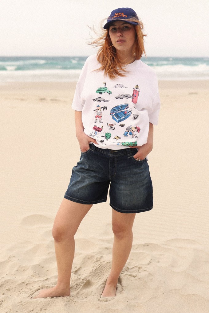 Costa da Morte white T-shirt from NWHR