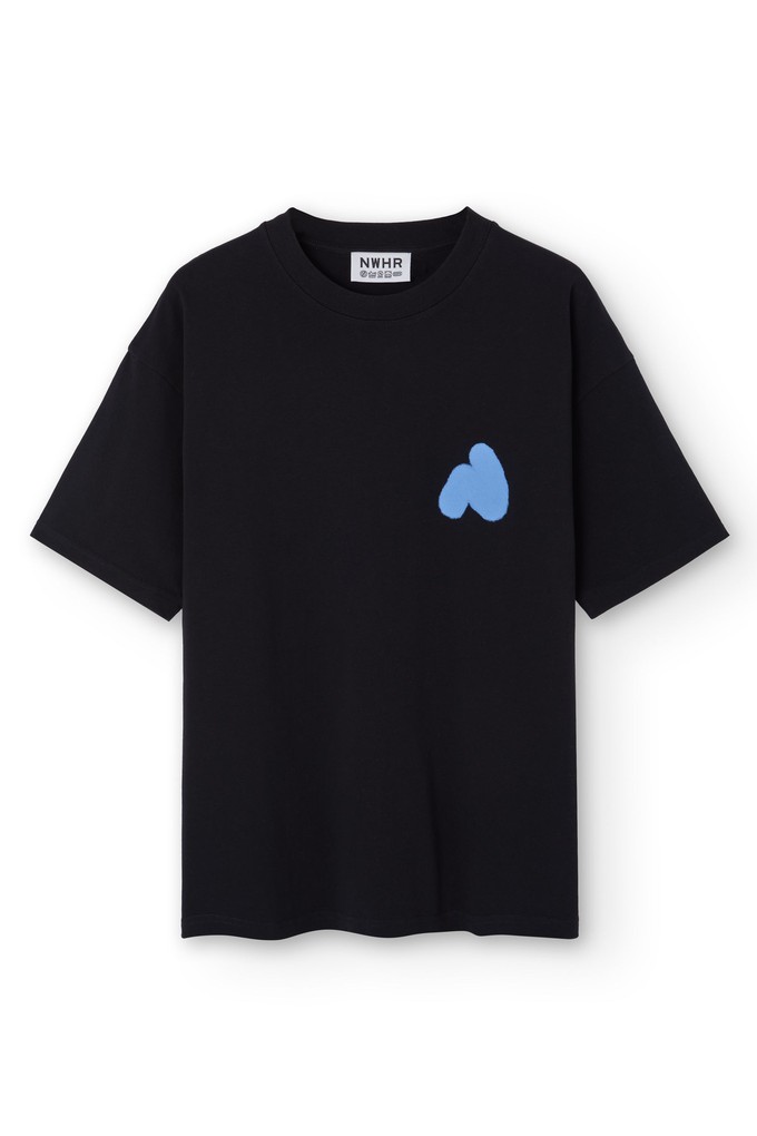 NWHR black spray t-shirt from NWHR
