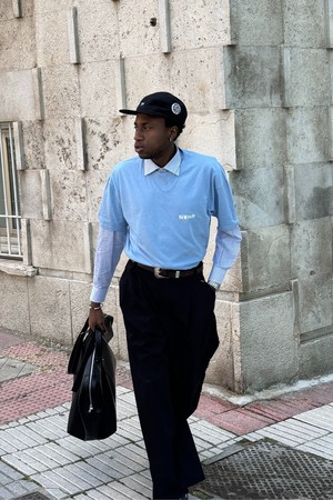 Basic royal blue T-shirt from NWHR