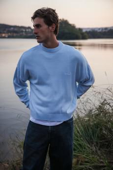 Baby Blue Brushed Jersey via NWHR