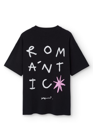 Romantic T-shirt black from NWHR