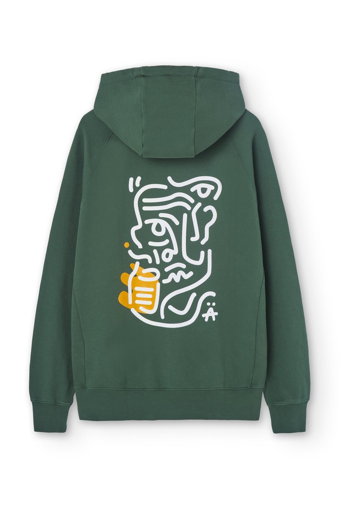 Hoodie melancholic man from NWHR