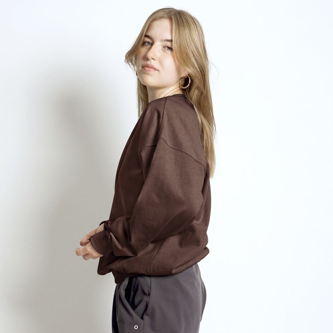PREORDER I ADULT Organic Cotton Boxy Sweater from Orbasics