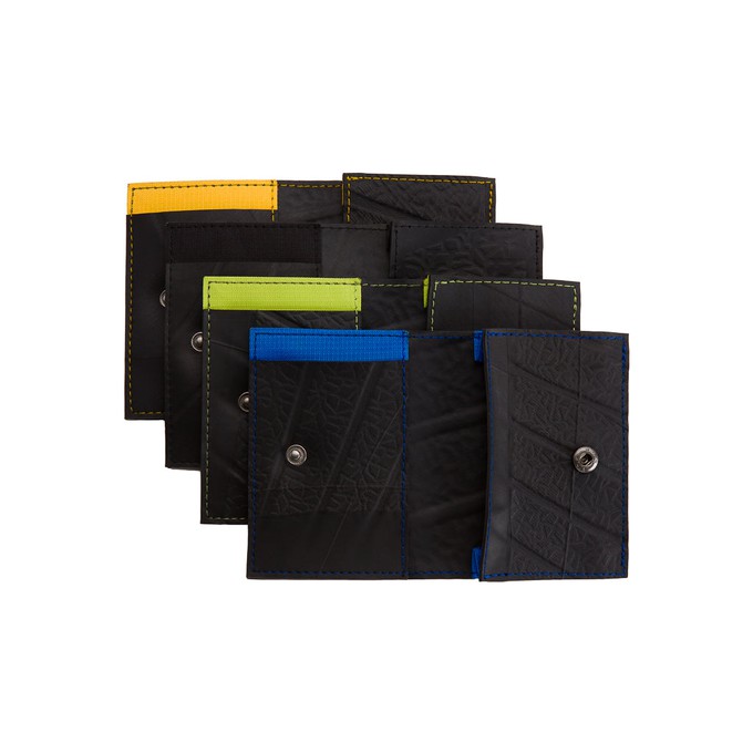 Walter Vegan Recycled Rubber Slim Card Holder from Paguro Upcycle